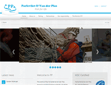 Tablet Screenshot of pp-group.nl